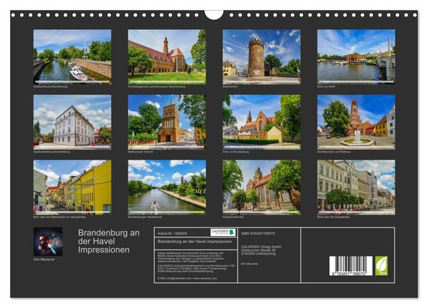 Produktbild: Brandenburg an der Havel Impressionen (Wandkalender 2026 DIN A3 quer), CALVENDO Monatskalender
