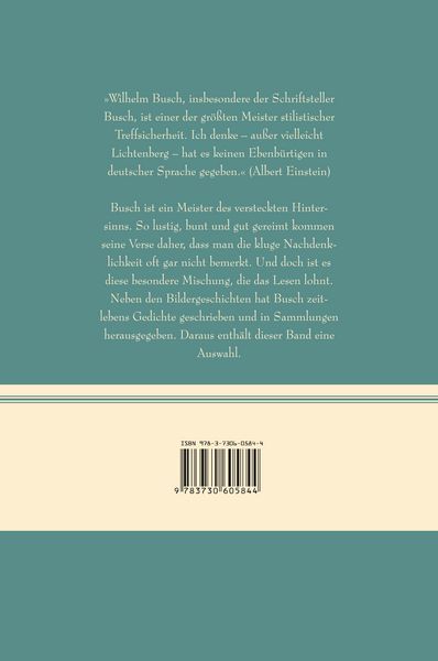 Produktbild: Wilhelm Busch, Solange Herz und Auge offen - Die sch&ouml;nsten Gedichte