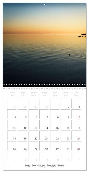 Produktbild: M&eacute;diterran&eacute;e - L'&eacute;tang de Thau (Calendrier mural carr&eacute; 2026 30x30 cm) Calendrier double avec une page pour vos prises de notes