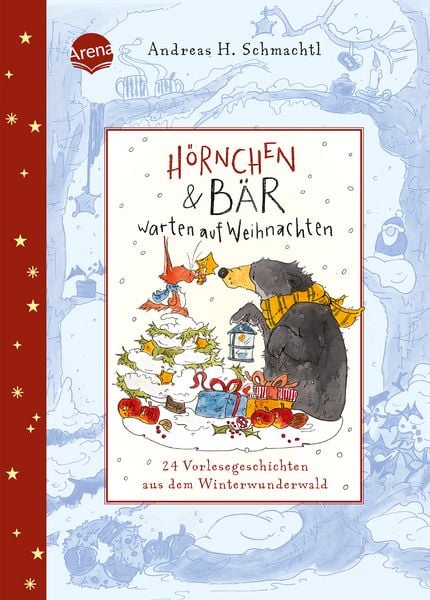 Produktbild: H&ouml;rnchen & B&auml;r warten auf Weihnachten. 24 Vorlesegeschichten aus dem Winterwunderwald