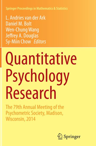 Produktbild: Quantitative Psychology Research