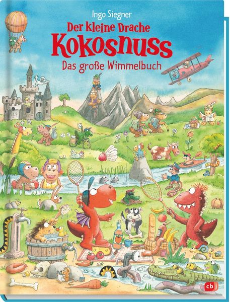 Produktbild: Der kleine Drache Kokosnuss - Das gro&szlig;e Wimmelbuch