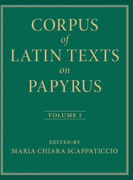 Produktbild: Corpus of Latin Texts on Papyrus