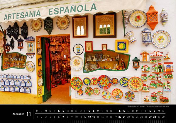 Produktbild: Andalusien Premiumkalender 2027