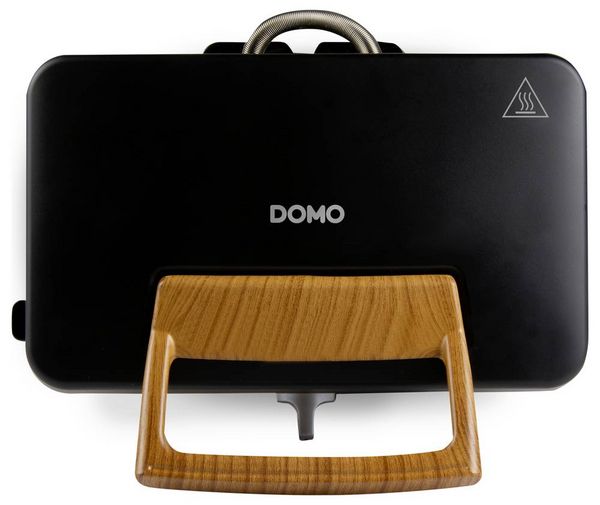 Produktbild: DOMO SANDWICH-WAFFEL-GRILL 3-IN-1 INKY BLACK Sandwichmaker Schwarz