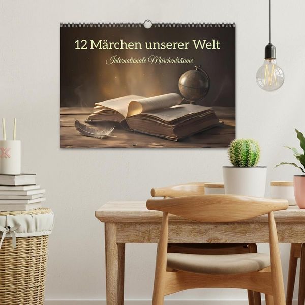 Produktbild: 12 M&auml;rchen unserer Welt (Wandkalender 2027 DIN A3 quer), CALVENDO Monatskalender