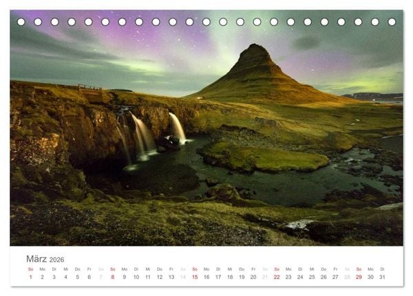 Produktbild: Skandinavien - Der mystische Norden (Tischkalender 2026 DIN A5 quer), CALVENDO Monatskalender
