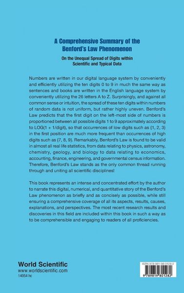 Produktbild: COMPREHENSIVE SUMMARY OF THE BENFORD'S LAW PHENOMENON, A