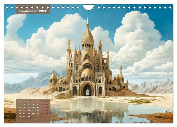 Produktbild: Exotische Pal&auml;ste (Wandkalender 2026 DIN A4 quer), CALVENDO Monatskalender