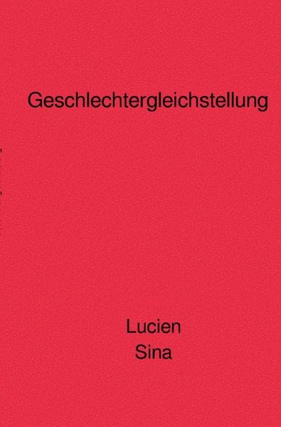 Produktbild: Geschlechtergleichstellung