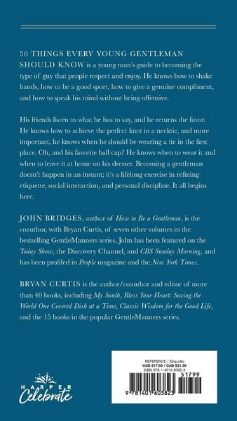 Produktbild: 50 Things Every Young Gentleman Should Know Revised and Expanded