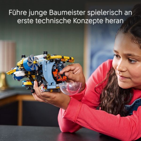 Produktbild: LEGO Technic Tiefseeforscher U-Boot Set für Kinder, Bauspielzeug 42201