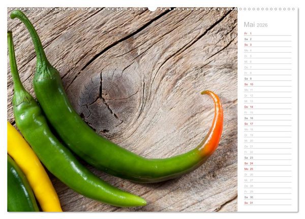 Produktbild: K&uuml;chenkalender 2026 (Wandkalender 2026 DIN A2 quer), CALVENDO Monatskalender