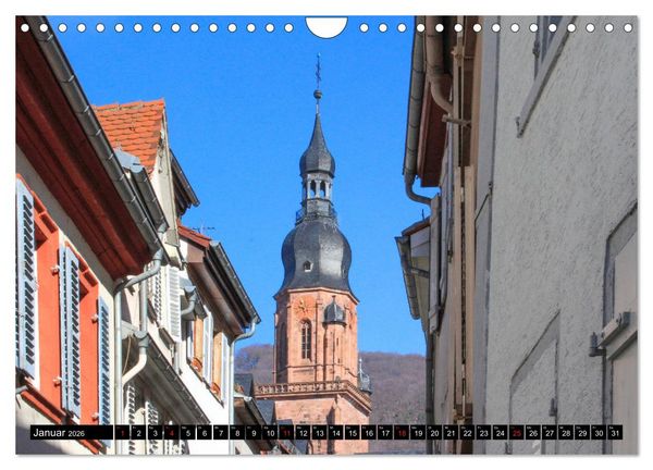 Produktbild: Historisches Heidelberg (Wandkalender 2026 DIN A4 quer), CALVENDO Monatskalender