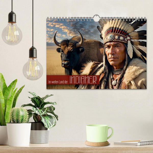 Produktbild: Im weiten Land der Indianer (Wandkalender 2026 DIN A4 quer), CALVENDO Monatskalender
