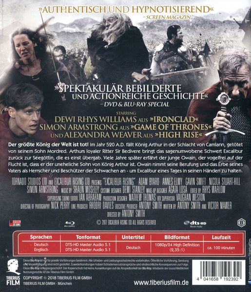 Produktbild: King Arthur - Excalibur Rising