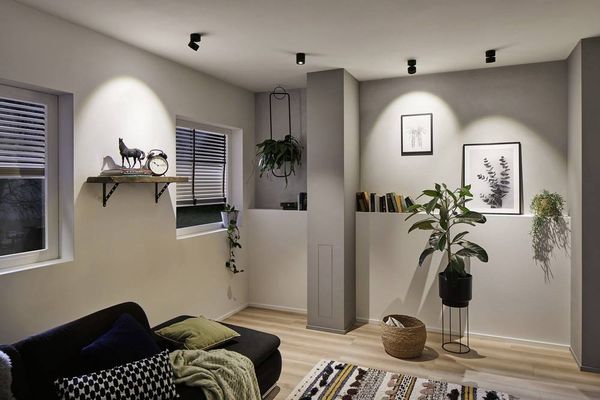 Produktbild: Paulmann 93371 Spircle LED-Aufbauleuchte LED LED fest eingebaut 8W Schwarz (matt)