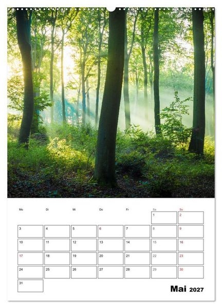 Produktbild: Traumhaftes Deutschland - Idyllische Ansichten (hochwertiger Premium Wandkalender 2027 DIN A2 hoch), Kunstdruck in Hochglanz