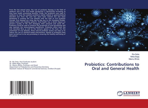 Produktbild: Probiotics: Contributions to Oral and General Health