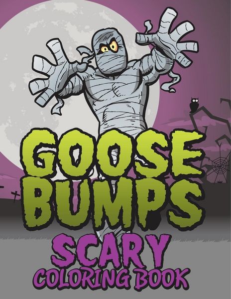 Produktbild: Goosebumps Scary Coloring Book