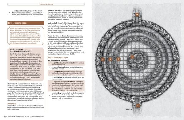 Produktbild: The Game Master&rsquo;s Book: Fallen, R&auml;tsel und Dungeons