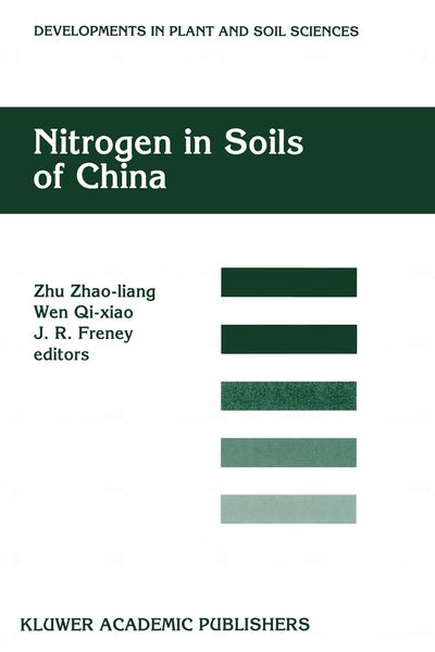 Produktbild: Nitrogen in Soils of China