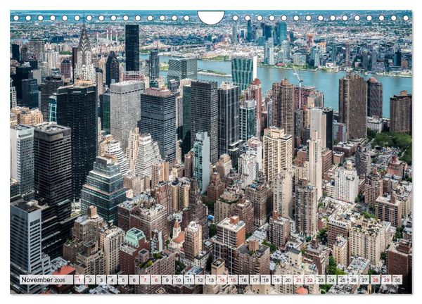 Produktbild: New York City Perspectives (Wall Calendar 2026 DIN A4 landscape), CALVENDO 12 Month Wall Calendar