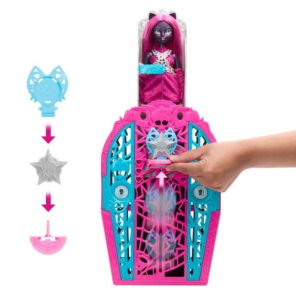 Produktbild: Monster High Verborgene Sch&auml;tze Catty Puppe