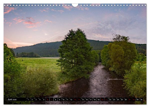 Produktbild: Die westliche Eifel (Wandkalender 2026 DIN A3 quer), CALVENDO Monatskalender