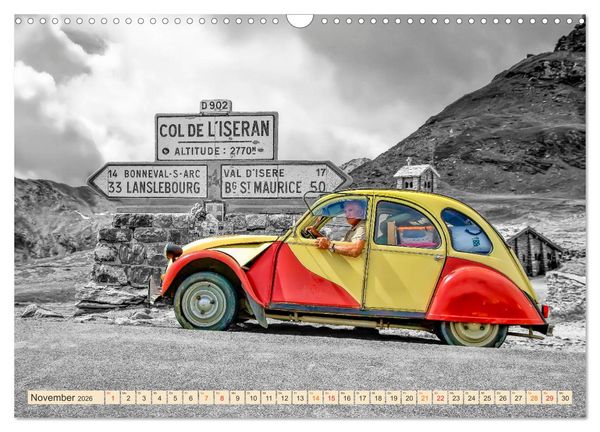Produktbild: Citro&euml;n 2CV - Entenparade (Wandkalender 2026 DIN A3 quer), CALVENDO Monatskalender