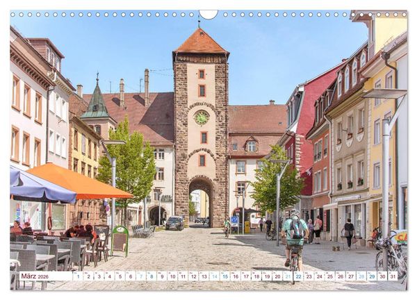 Produktbild: Villingen - historische und moderne Z&auml;hringerstadt (Wandkalender 2026 DIN A3 quer), CALVENDO Monatskalender