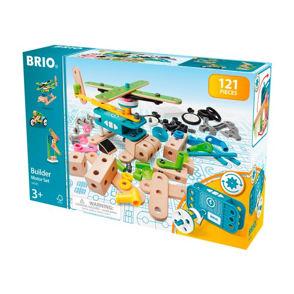 Produktbild: BRIO Builder - Motor-Konstruktionsset, 120 Teile
