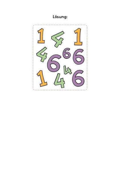 Produktbild: Mini-Mitnehm-Block Erste Zahlen