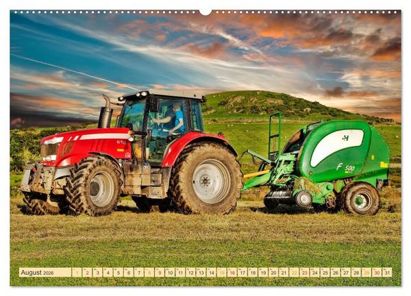 Produktbild: Landwirtschaft - die Zukunft ist digital (Wandkalender 2026 DIN A2 quer), CALVENDO Monatskalender