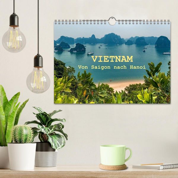 Produktbild: VIETNAM - Von Saigon nach Hanoi (Wandkalender 2026 DIN A4 quer), CALVENDO Monatskalender