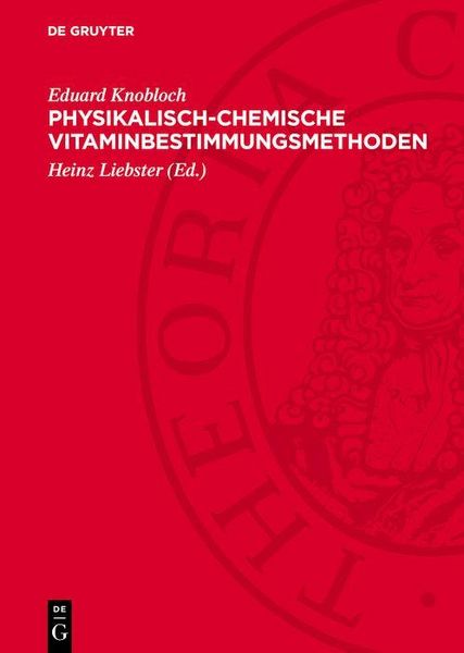 Produktbild: Physikalisch-chemische Vitaminbestimmungsmethoden