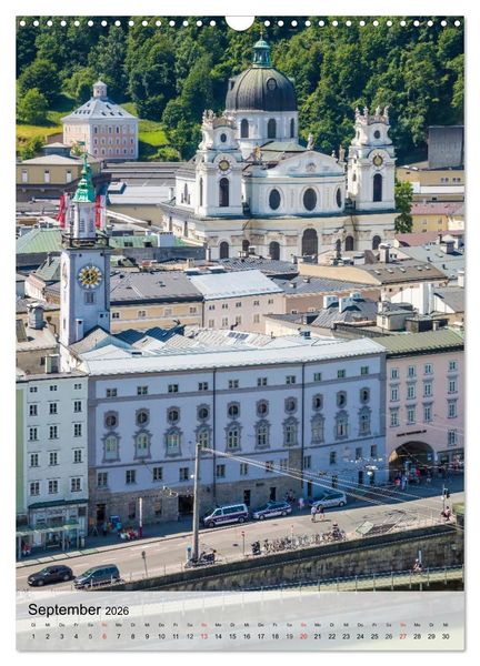 Produktbild: SALZBURG Grandiose Ausblicke (Wandkalender 2026 DIN A3 hoch), CALVENDO Monatskalender