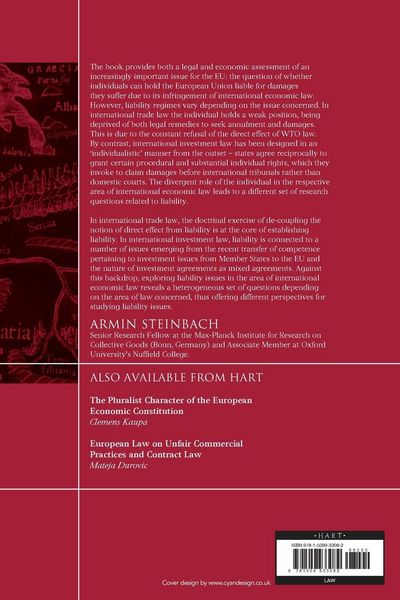 Produktbild: EU Liability and International Economic Law