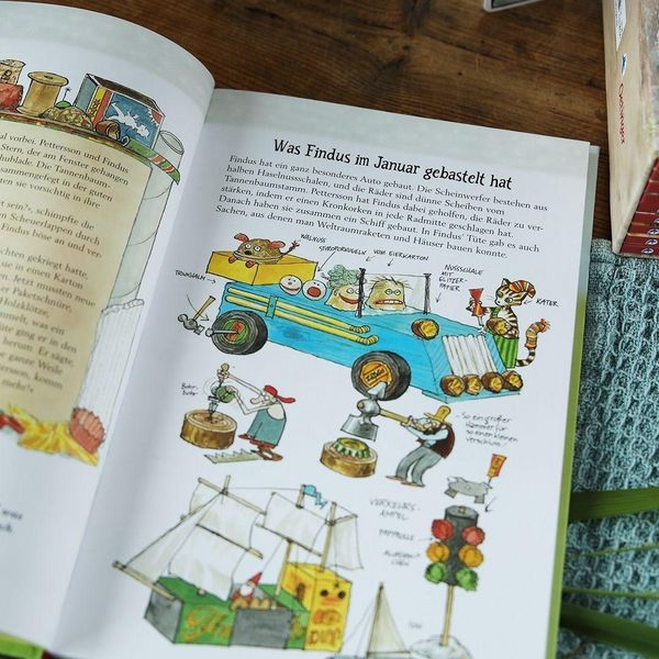 Produktbild: Pettersson und Findus. Mit Findus durchs ganze Jahr