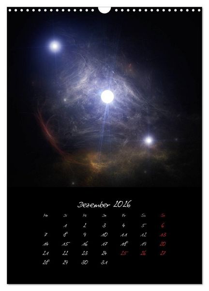Produktbild: Die gro&szlig;e Reise in dem Universum (Wandkalender 2026 DIN A3 hoch), CALVENDO Monatskalender