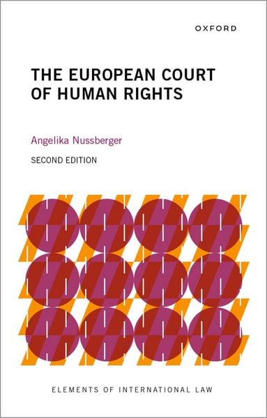 Produktbild: The European Court of Human Rights