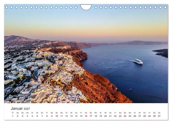 Produktbild: Griechenland - Eine Reise durch das Land der Antike. (Wandkalender 2027 DIN A4 quer), CALVENDO Monatskalender