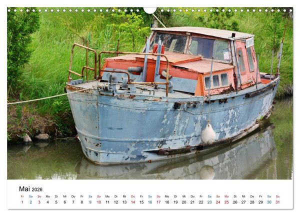Produktbild: Unterwegs am Canal du Midi (Wandkalender 2026 DIN A3 quer), CALVENDO Monatskalender