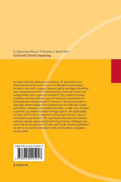 Produktbild: Grid and Cloud Computing