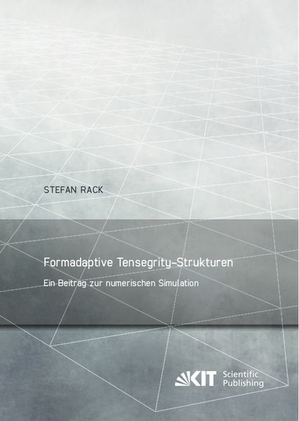 Produktbild: Formadaptive Tensegrity-Strukturen : ein Beitrag zur numerischen Simulation