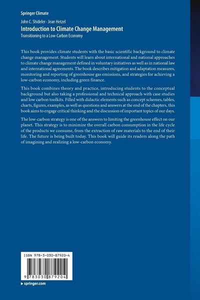 Produktbild: Introduction to Climate Change Management