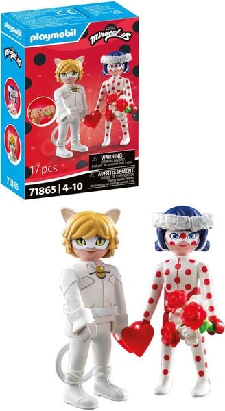 Produktbild: playmobil Ladybugs & Cat Noirs Hochzeitstraum Miraculous