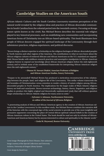 Produktbild: African-Atlantic Cultures and the South Carolina Lowcountry