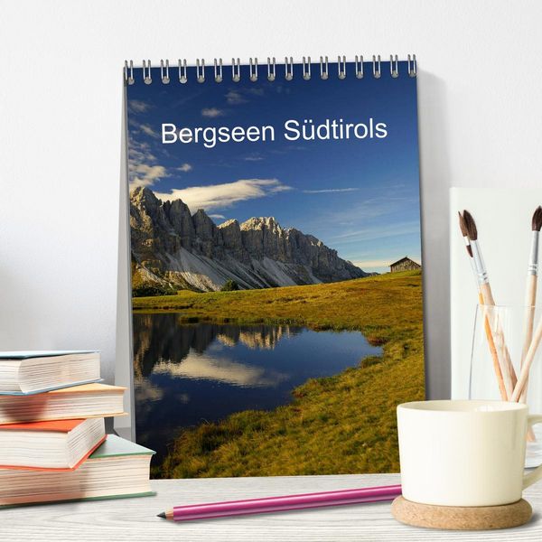 Produktbild: Bergseen S&uuml;dtirols (Tischkalender 2026 DIN A5 hoch), CALVENDO Monatskalender