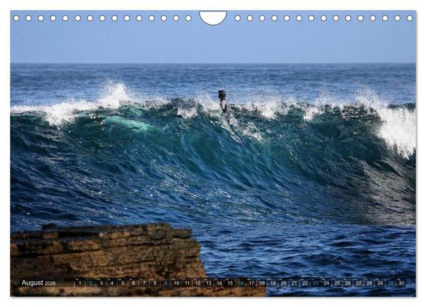 Produktbild: Faszination Surfen (Wandkalender 2026 DIN A4 quer), CALVENDO Monatskalender